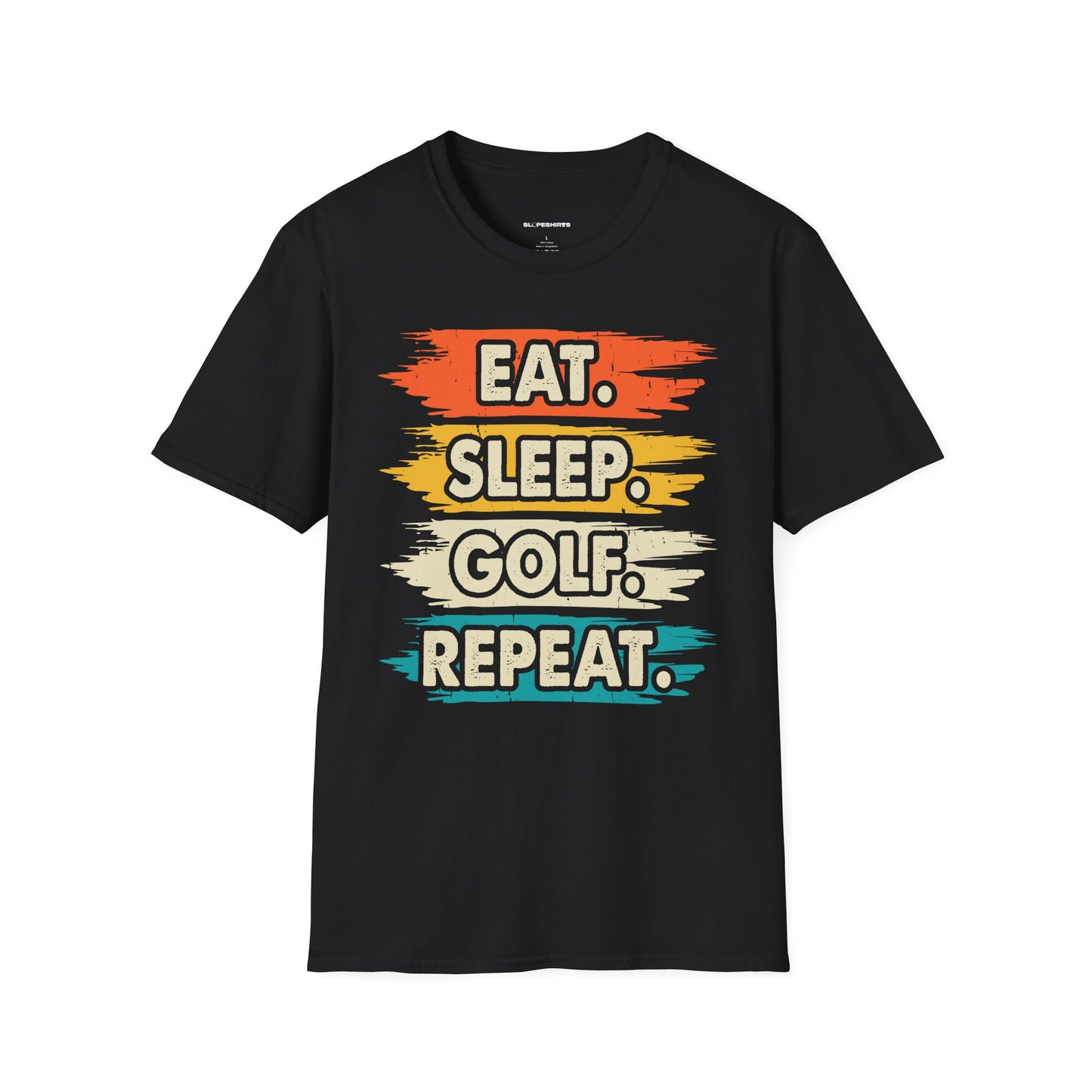 Eat sleep golf repeat T-shirt
