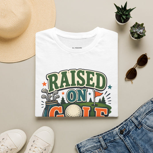 Raised on golf T-shirt