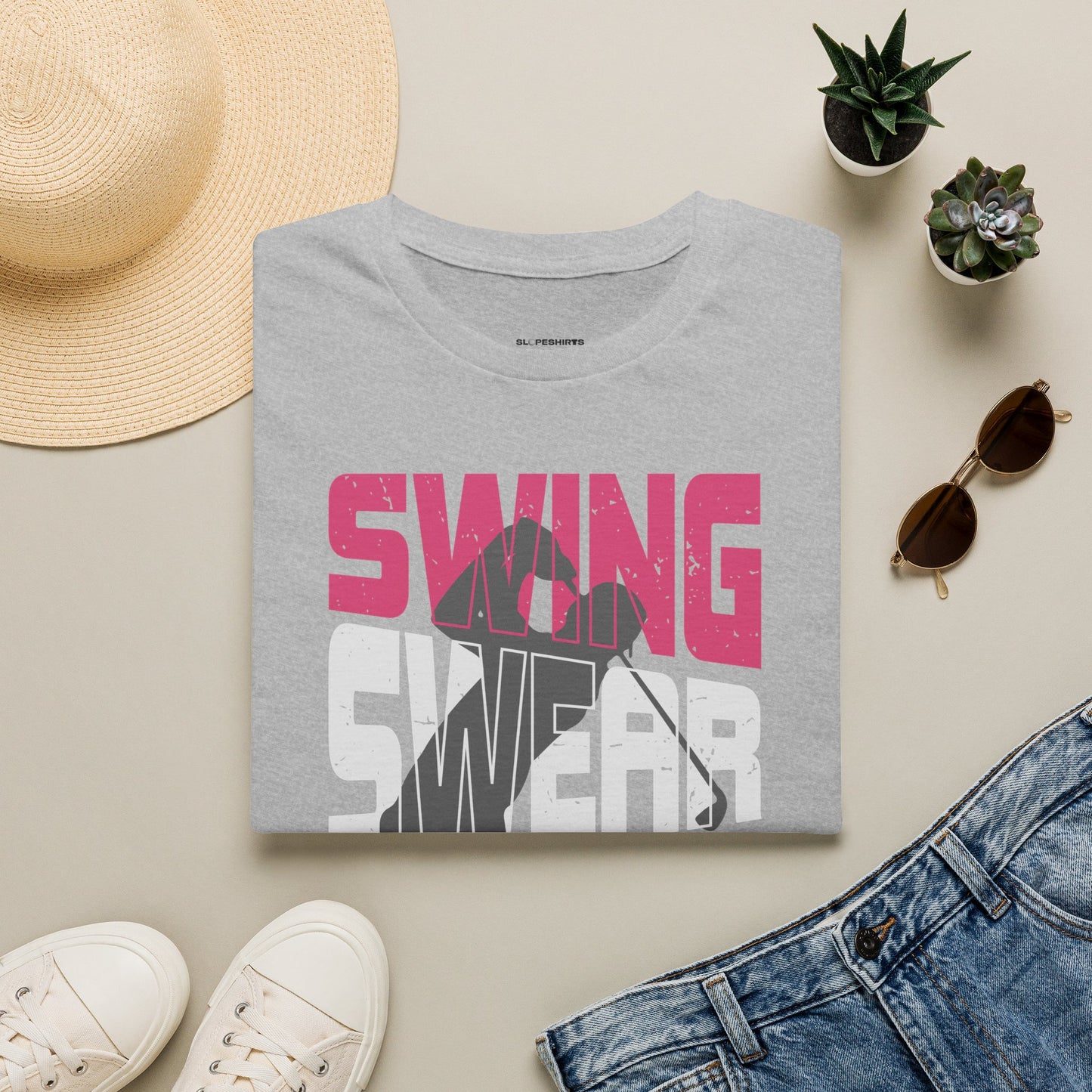 Swing swear drink repeat T-shirt