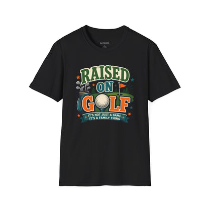 Raised on golf T-shirt