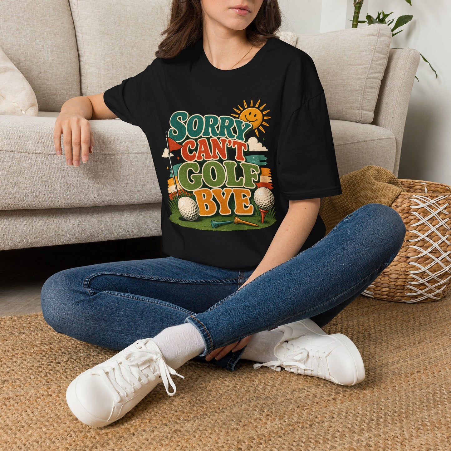 Sorry cant golf bye T-shirt