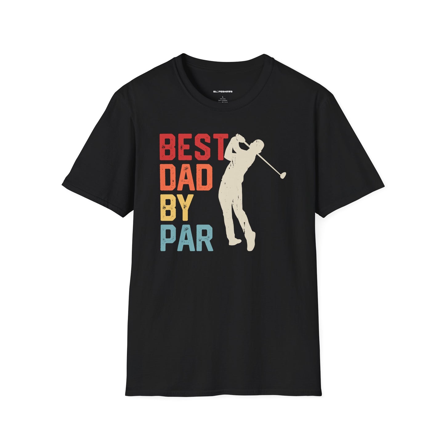 Best dad by par T-shirt