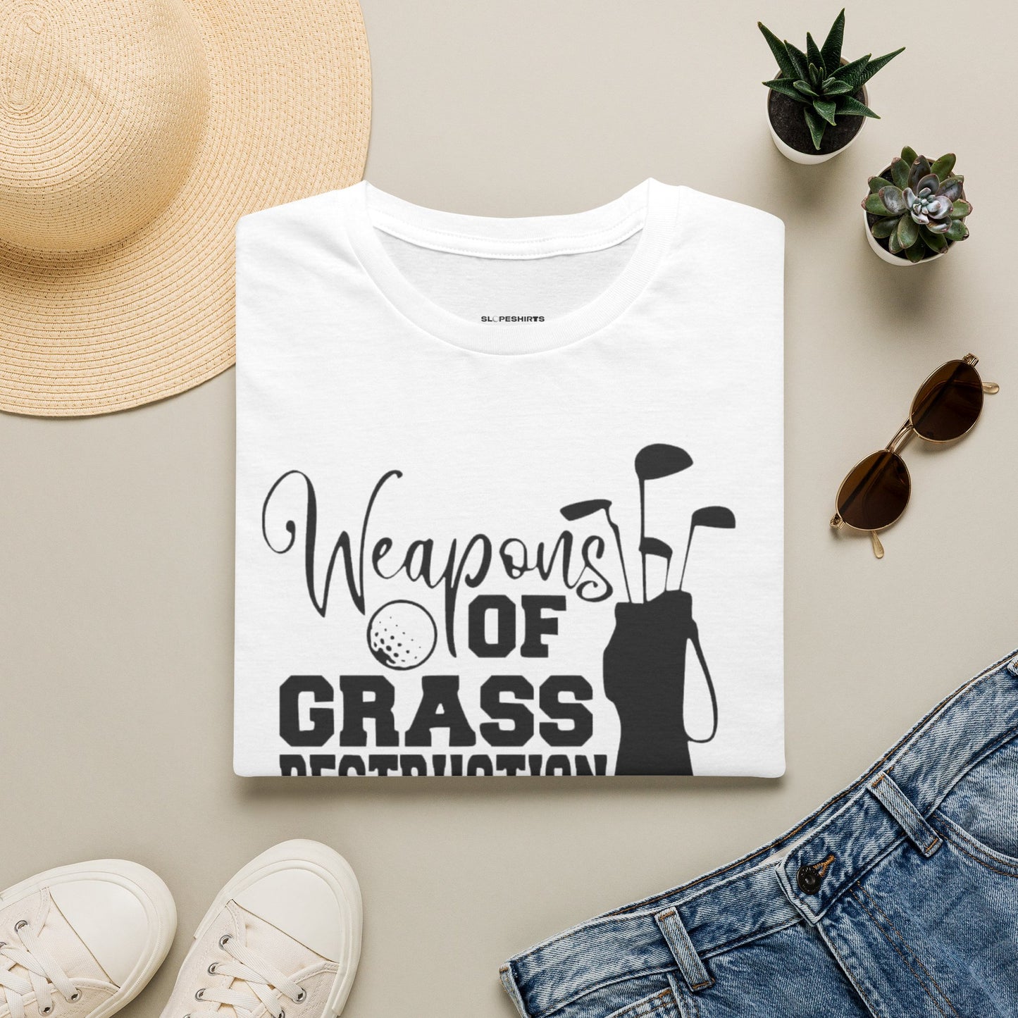 Weapons of grass destruction T-shirt