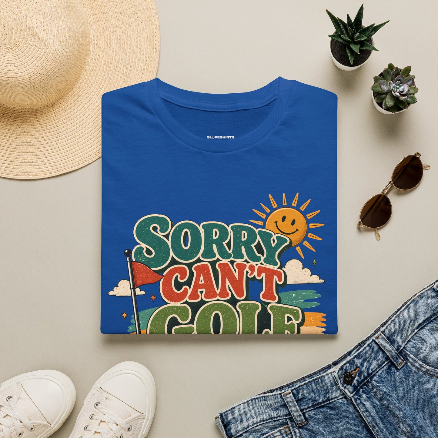 Sorry cant golf bye T-shirt