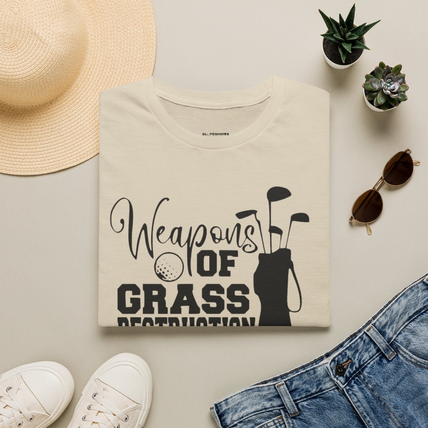 Weapons of grass destruction T-shirt
