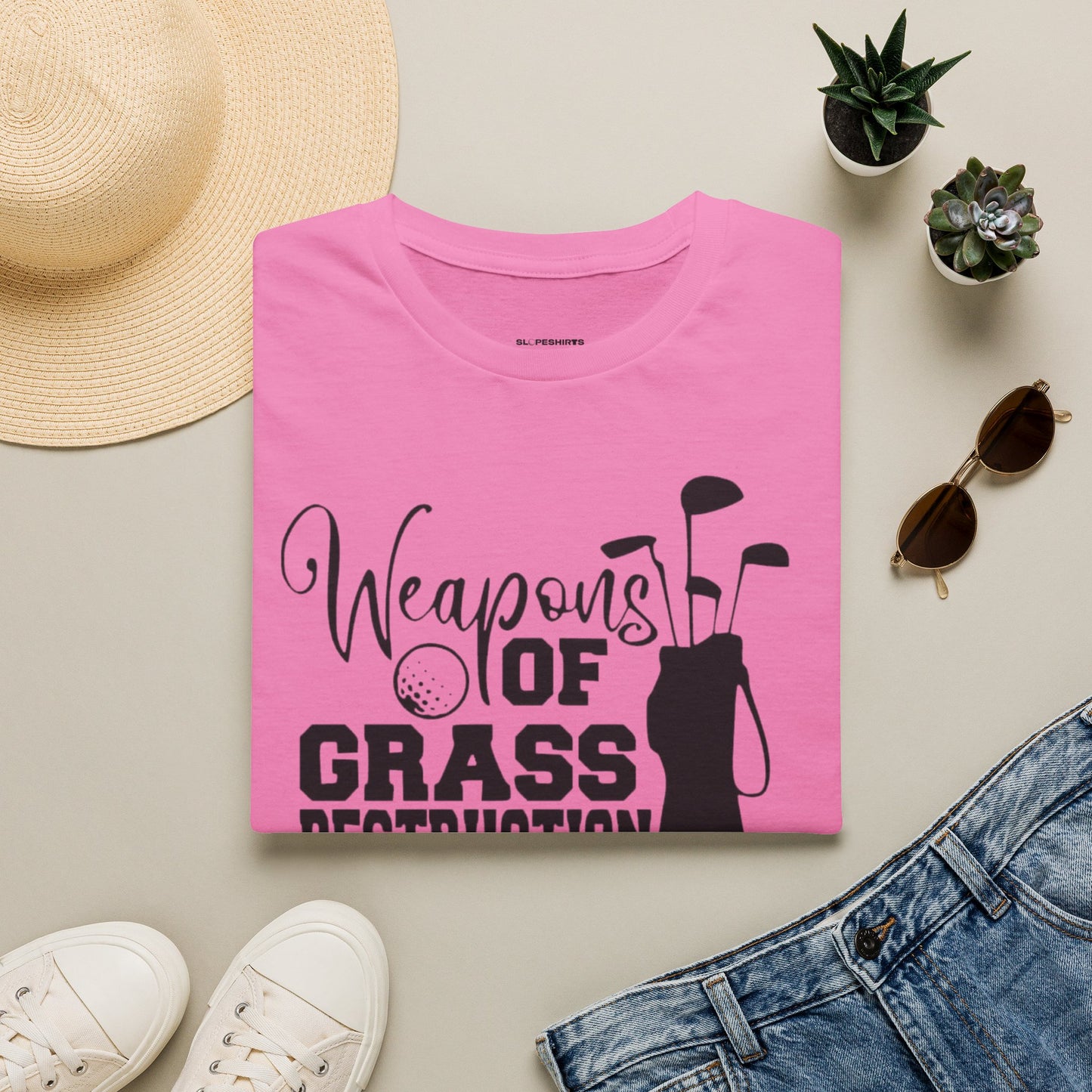Weapons of grass destruction T-shirt