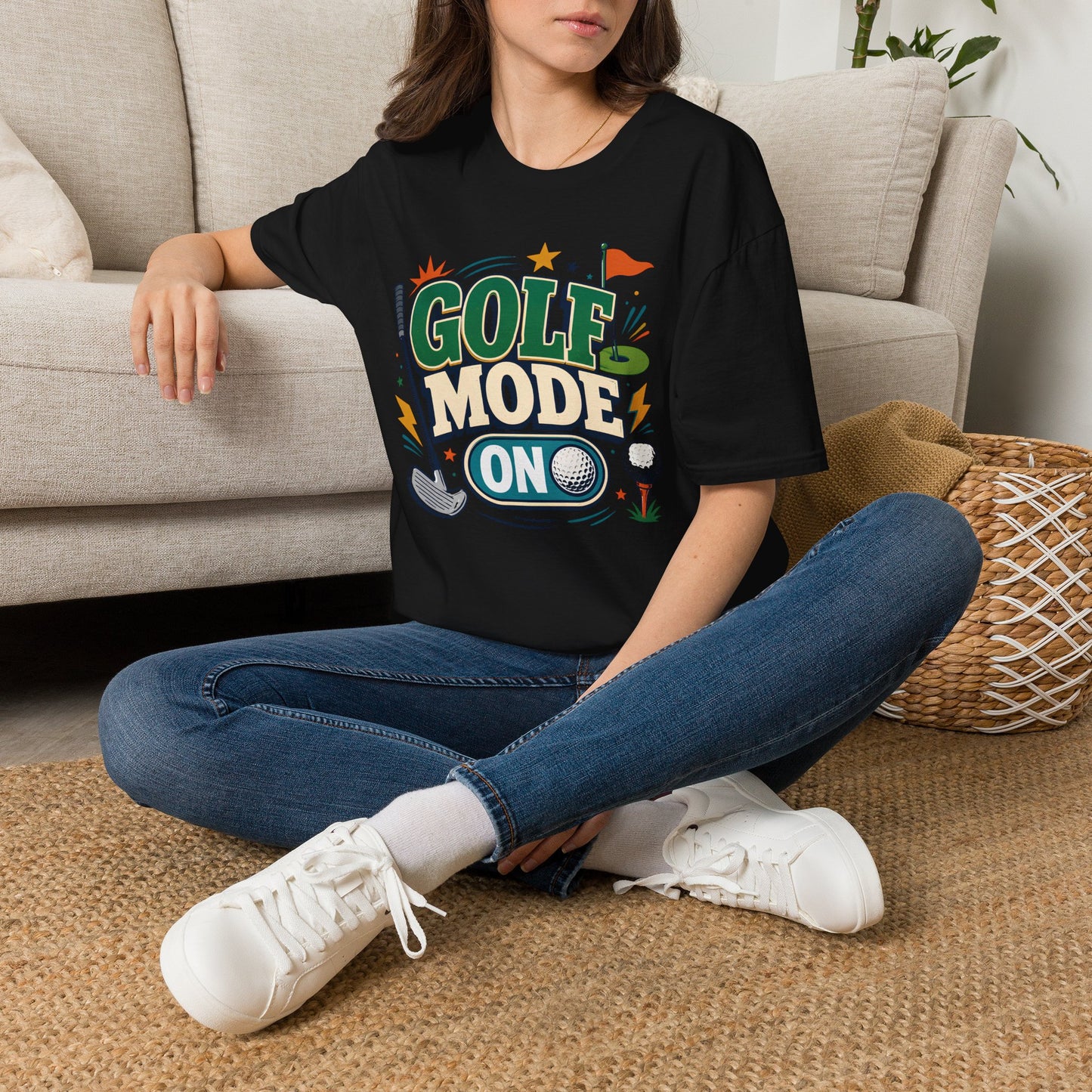 Golf mode on T-shirt