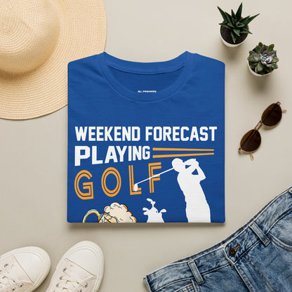 Weekend forecast golf with a chance of drinking T-shirt