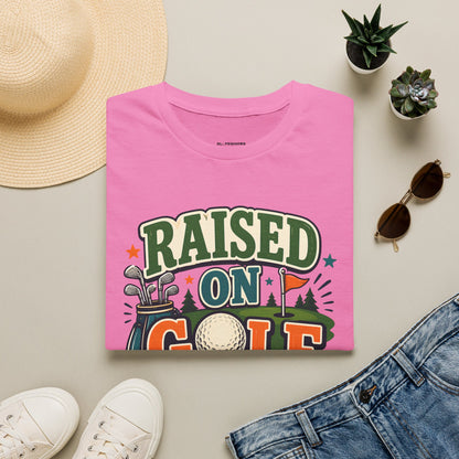 Raised on golf T-shirt