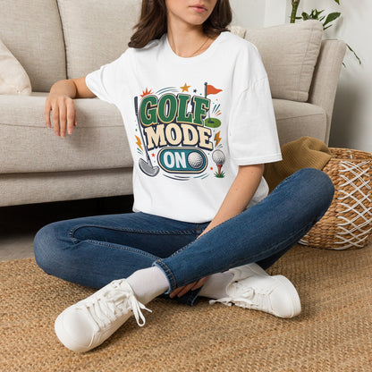 Golf mode on T-shirt