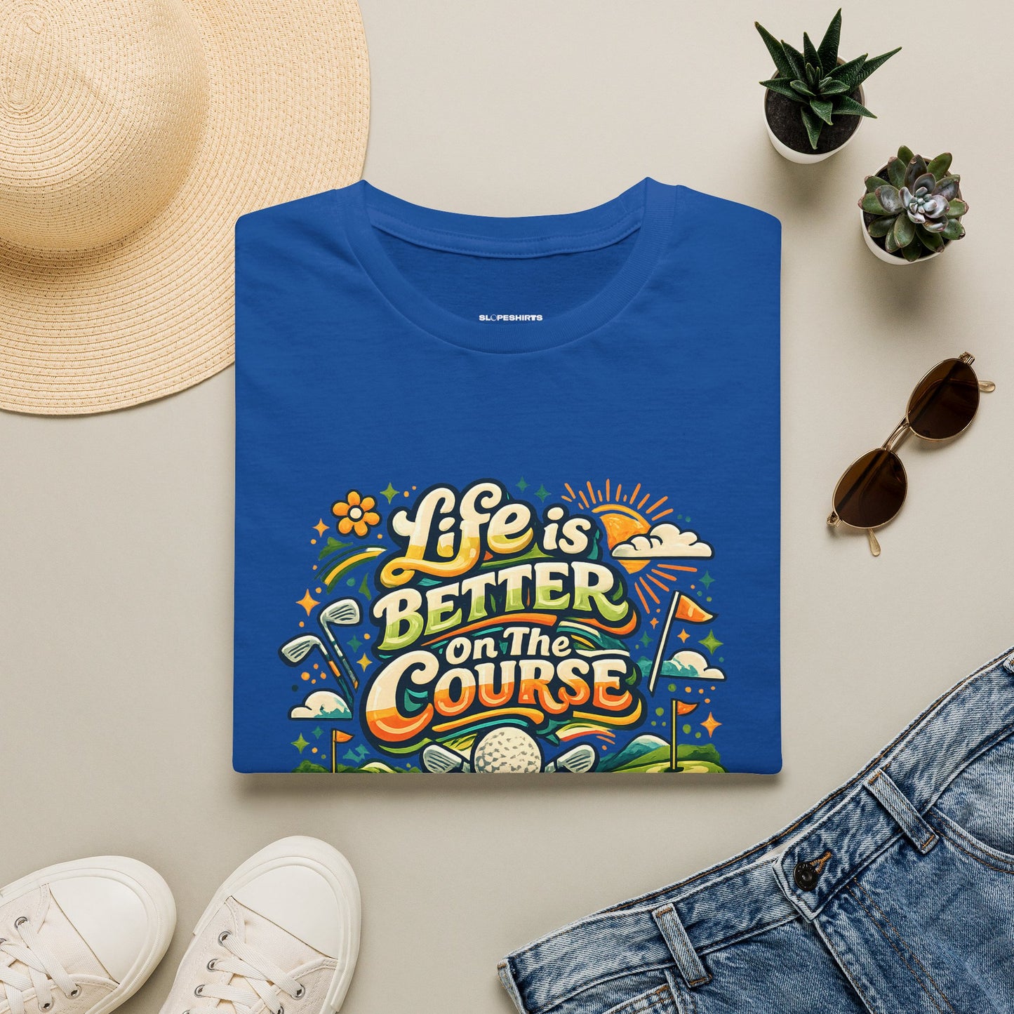 Life is better on the course T-shirt