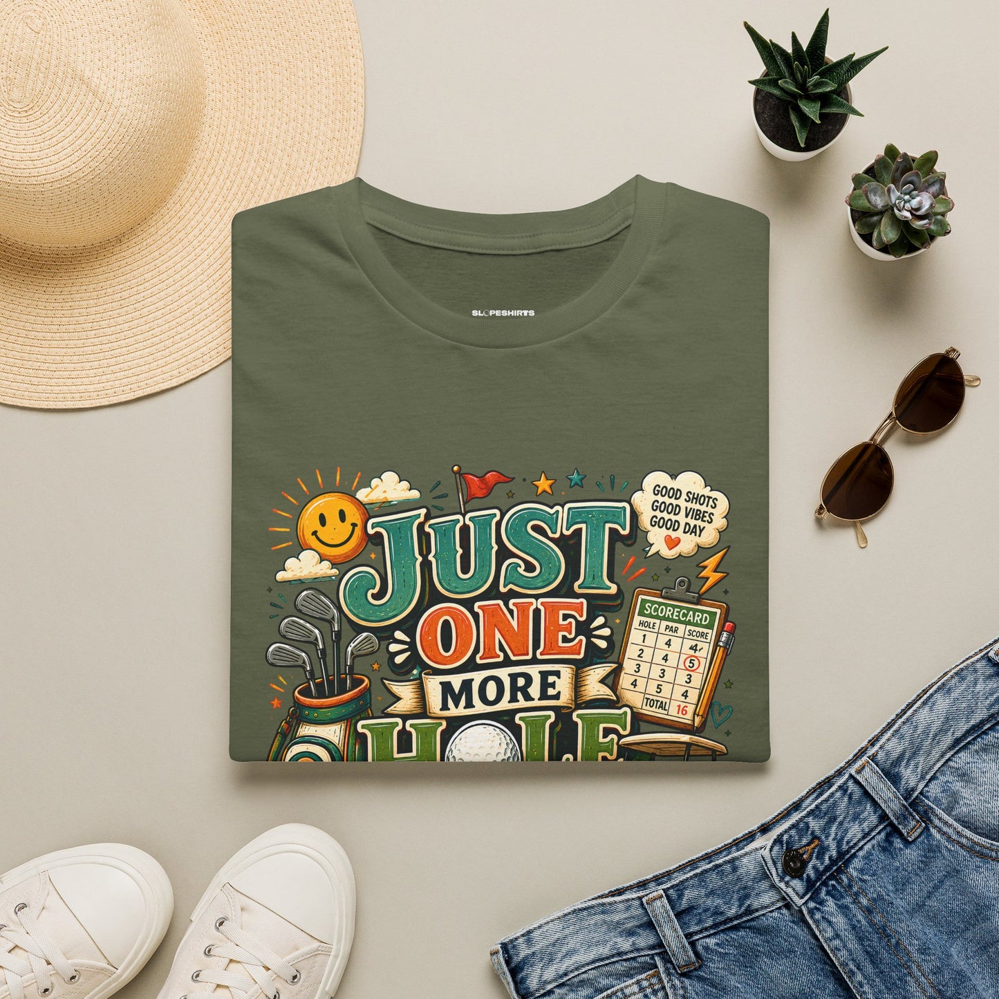 Just one more hole T-shirt