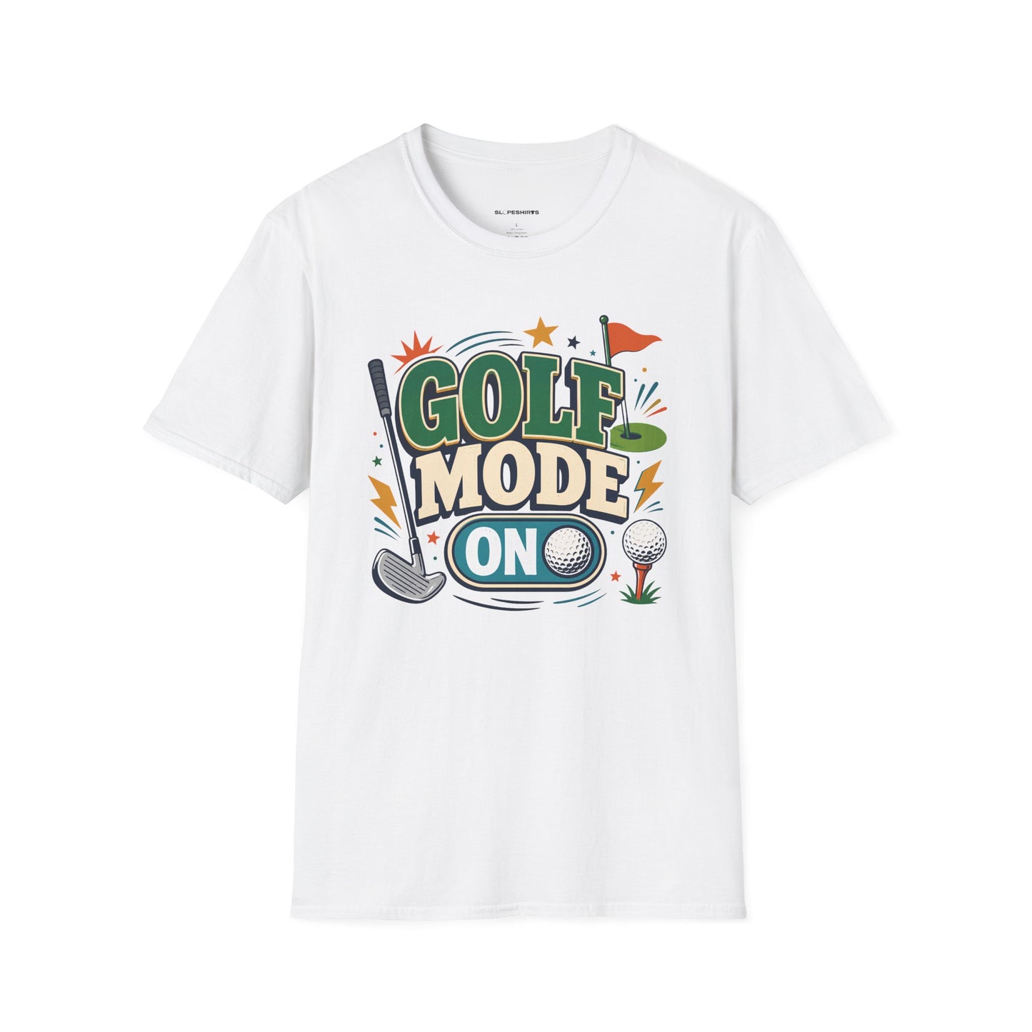 Golf mode on T-shirt