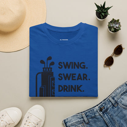 Swing swear drink repeat T-shirt