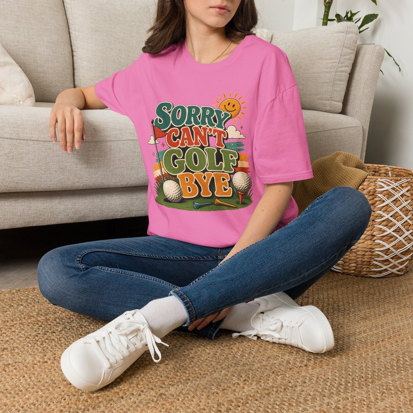 Sorry cant golf bye T-shirt