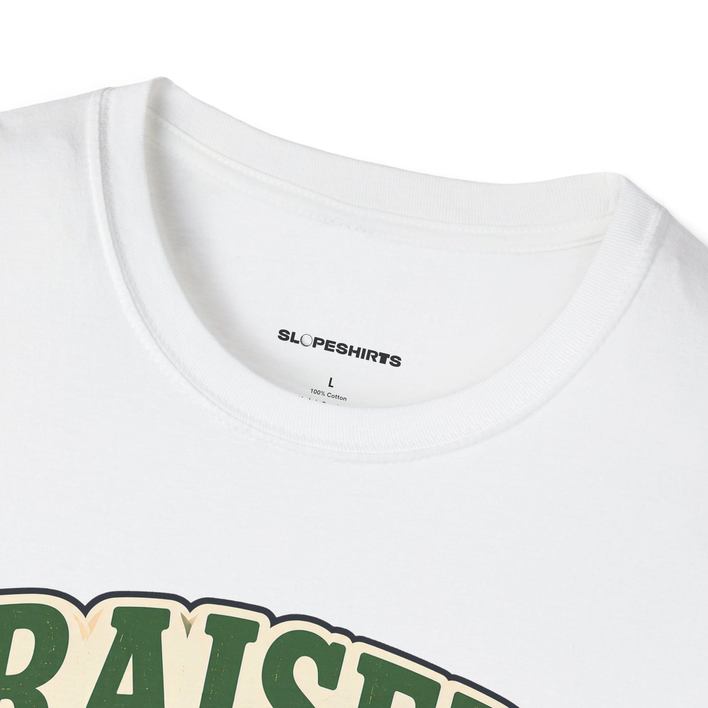Raised on golf T-shirt