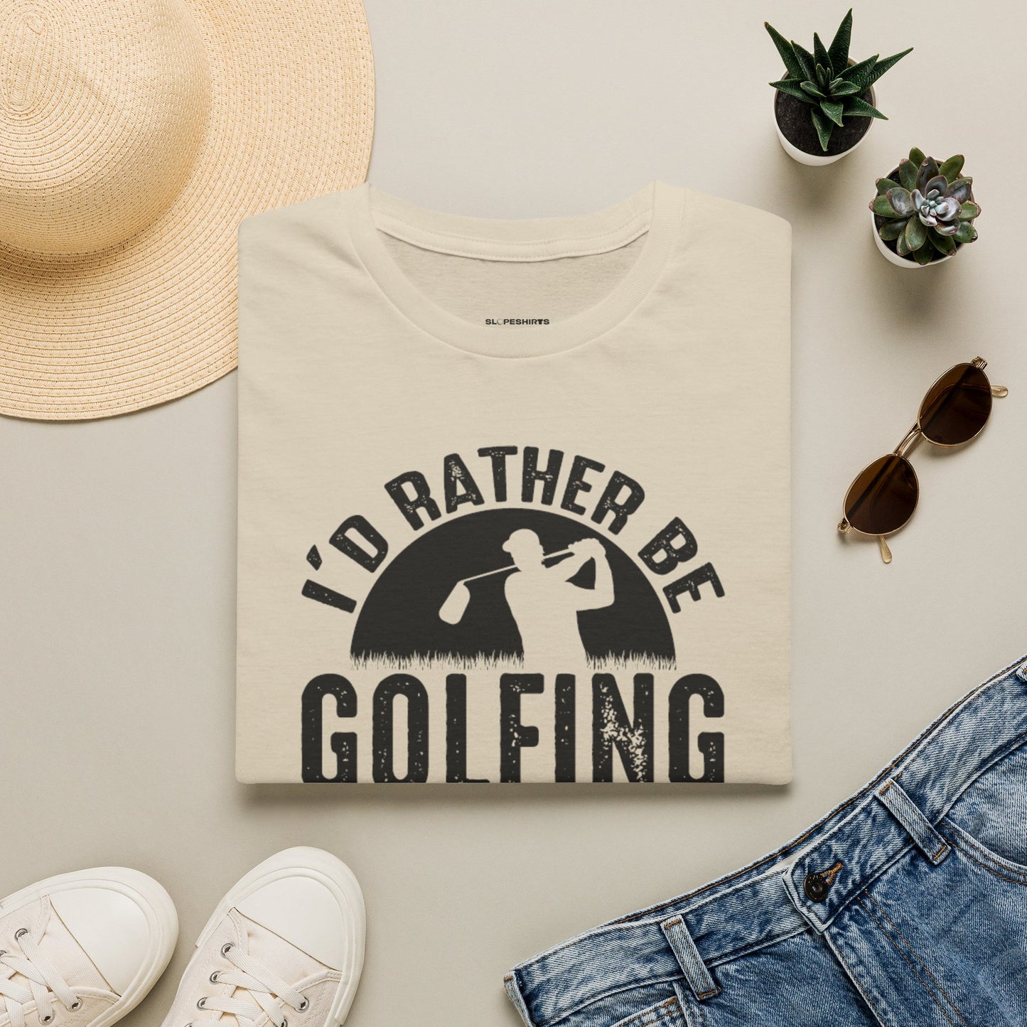 Id rather be golfing T-shirt