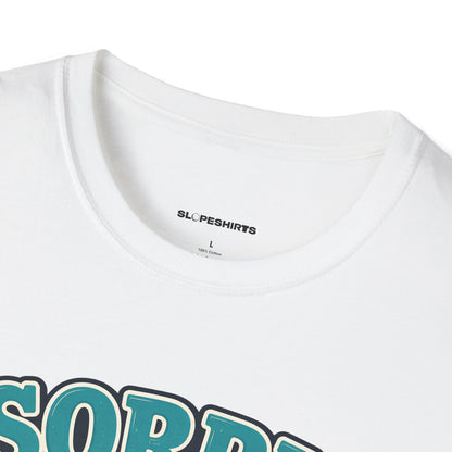 Sorry cant golf bye T-shirt