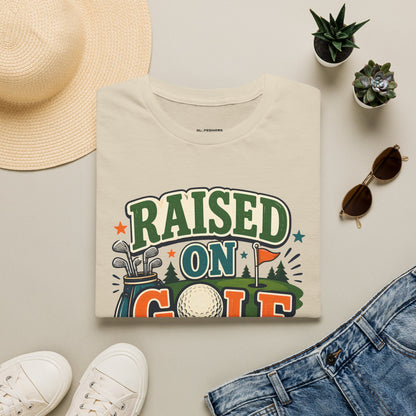 Raised on golf T-shirt