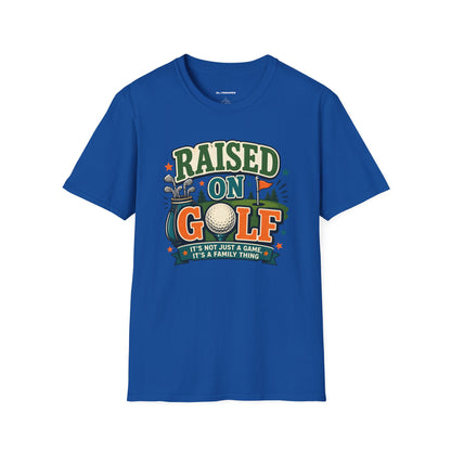Raised on golf T-shirt