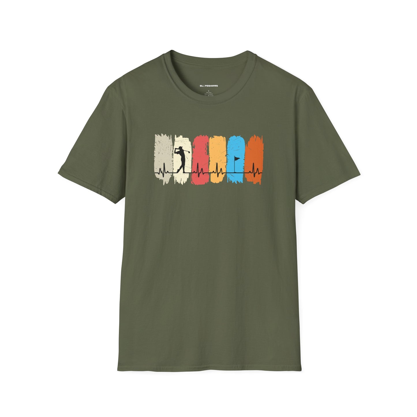 Heartbeat golf  T-shirt