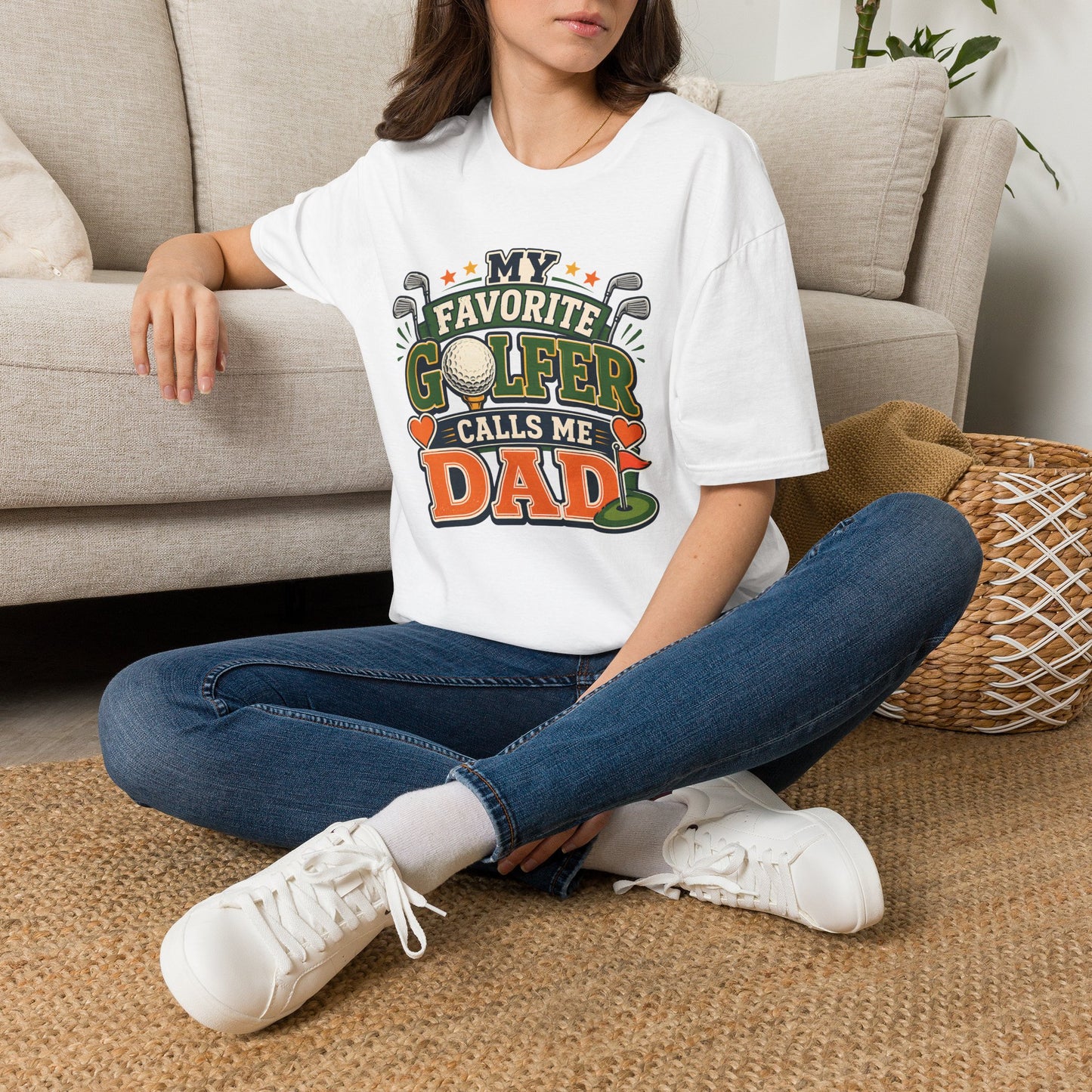 My favourite golfer calls me dad T-shirt