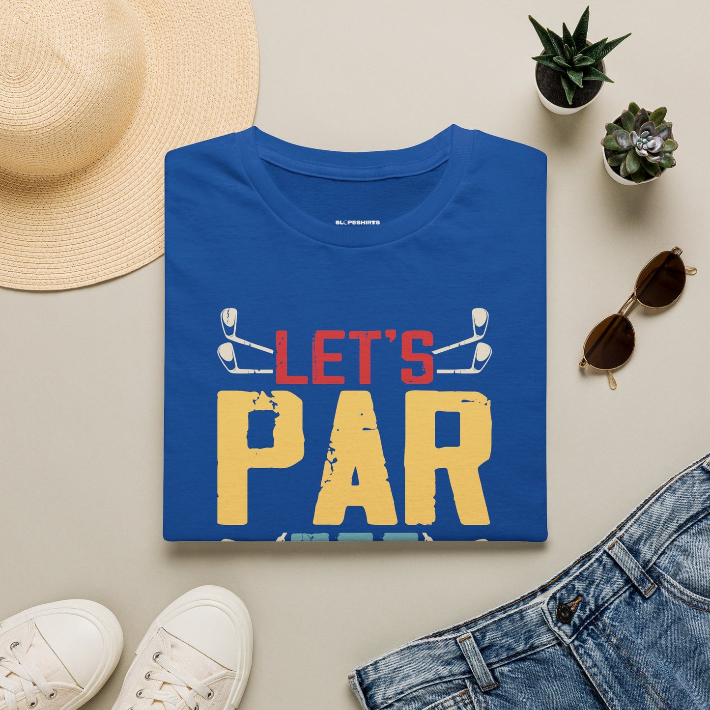 Lets par tee T-shirt