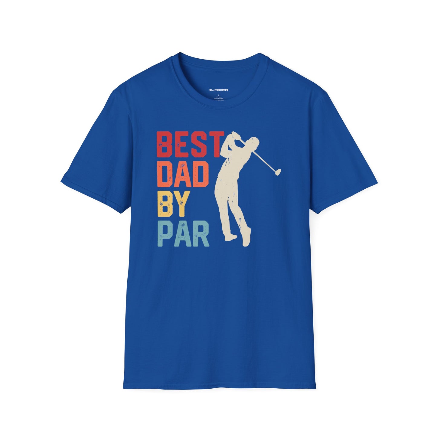 Best dad by par T-shirt
