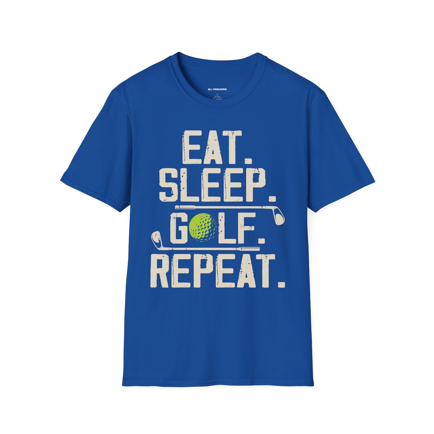 Eat sleep golf repeat T-shirt