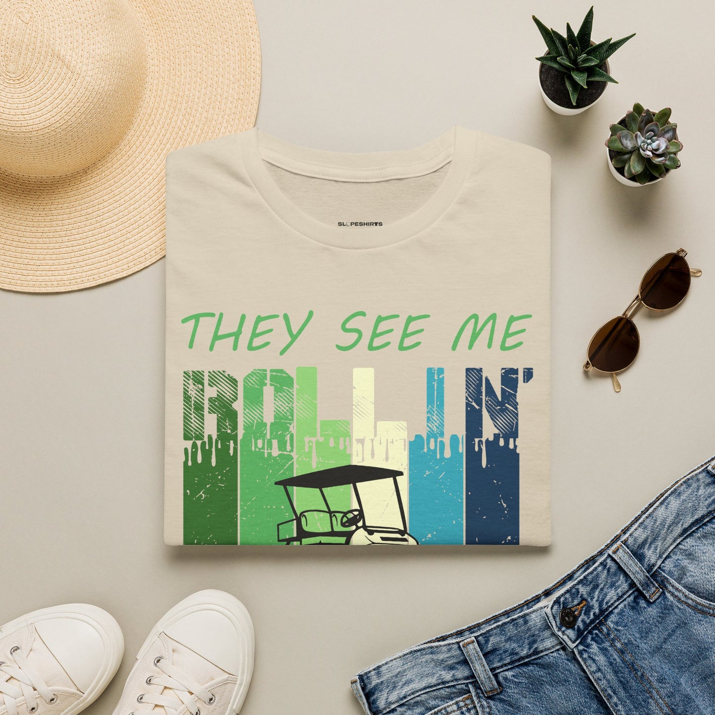 They see me rollin they hatin T-shirt