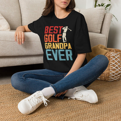 Best golf grandpa ever T-shirt