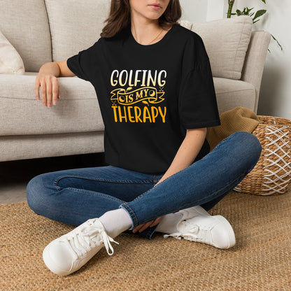 Golfing is my therapy T-shirt
