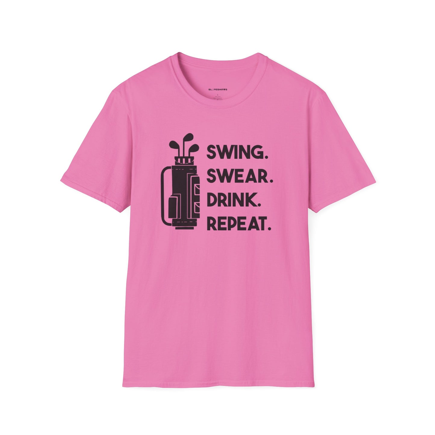 Swing swear drink repeat T-shirt