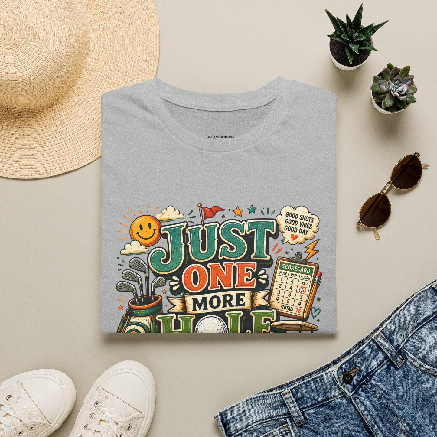Just one more hole T-shirt