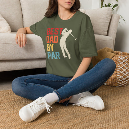 Best dad by par T-shirt