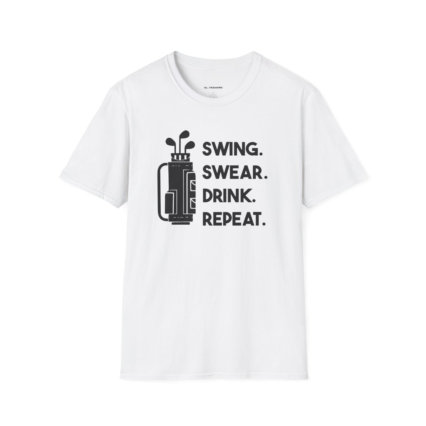 Swing swear drink repeat T-shirt