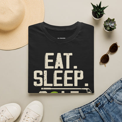 Eat sleep golf repeat T-shirt
