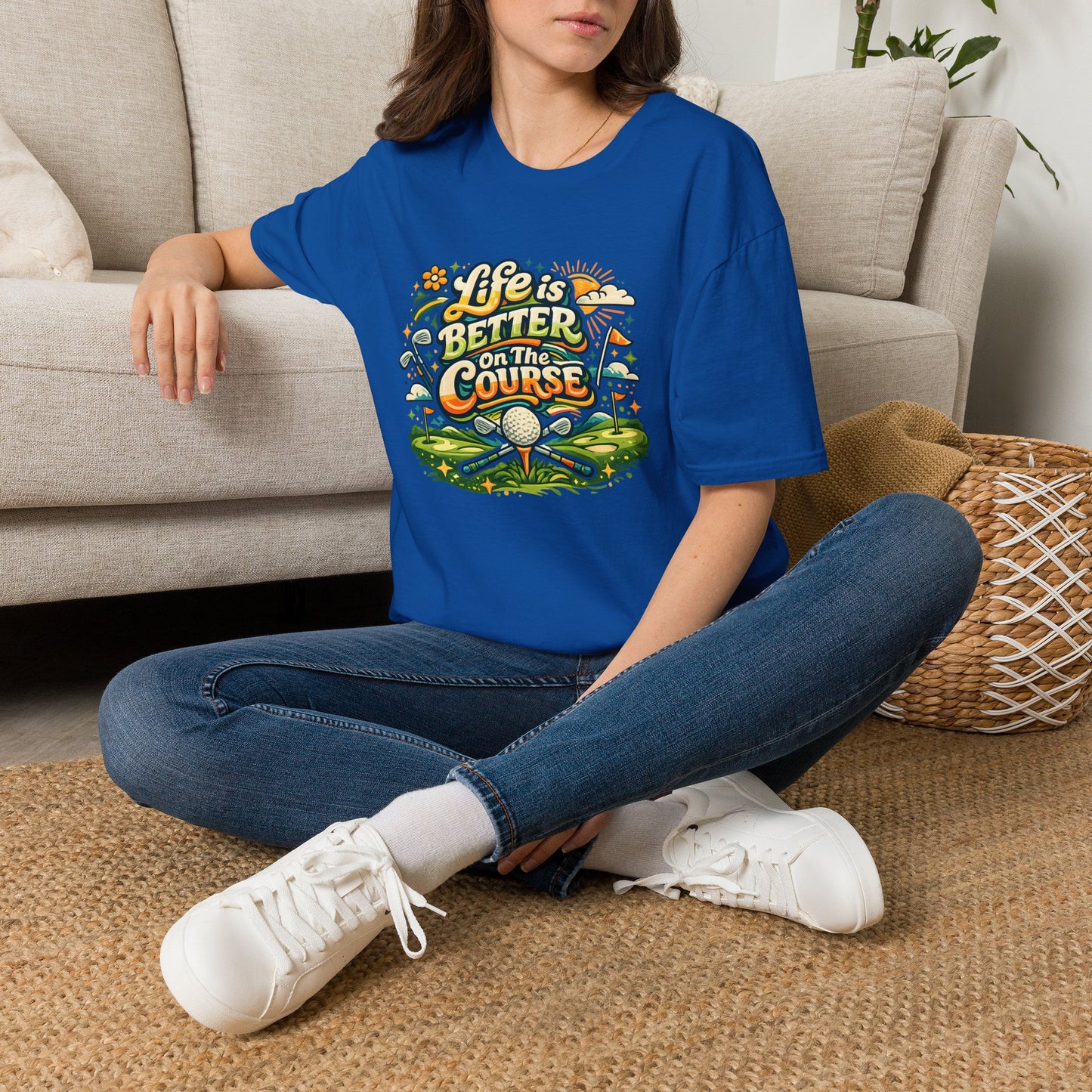 Life is better on the course T-shirt