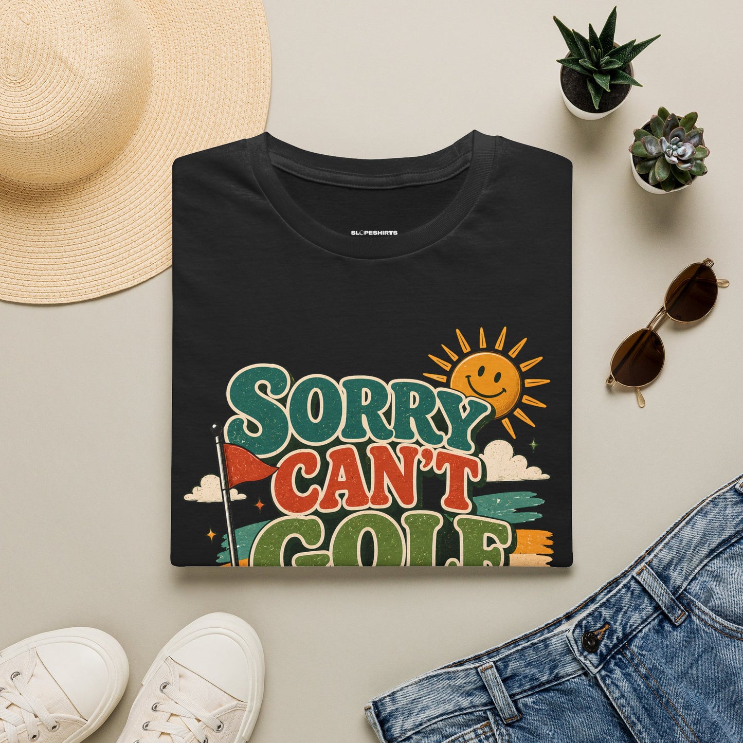 Sorry cant golf bye T-shirt
