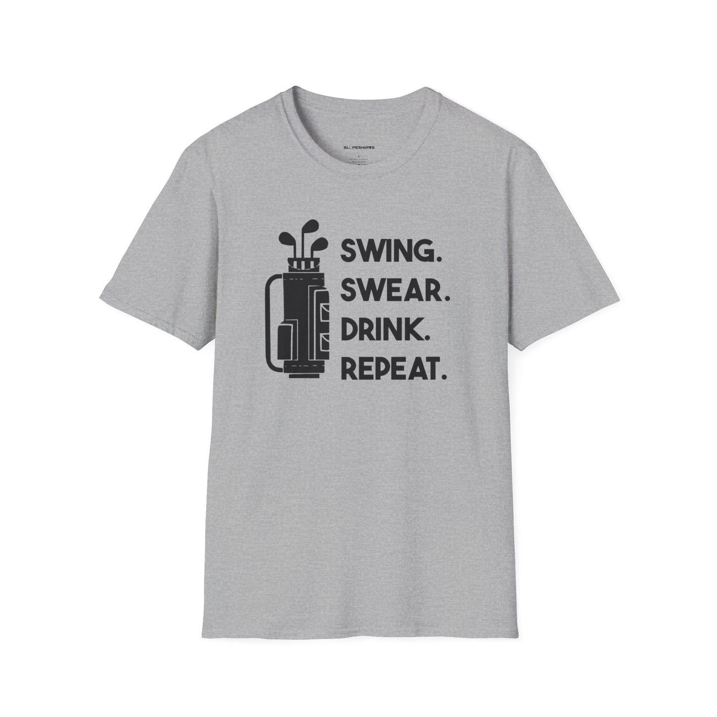 Swing swear drink repeat T-shirt