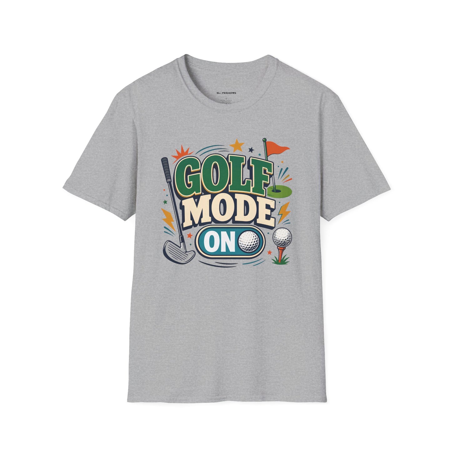 Golf mode on T-shirt