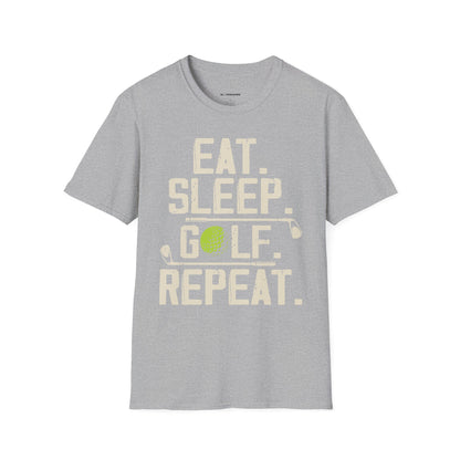 Eat sleep golf repeat T-shirt