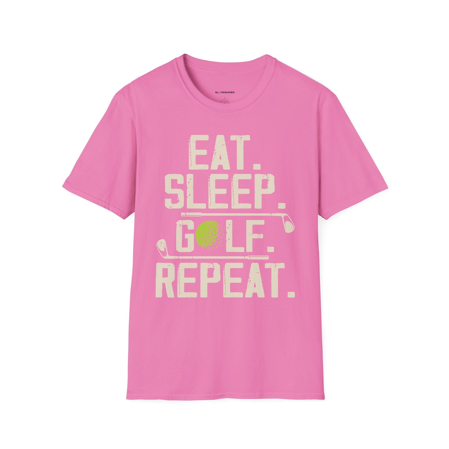 Eat sleep golf repeat T-shirt