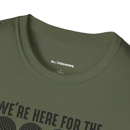 We're here for the foursome T-shirt