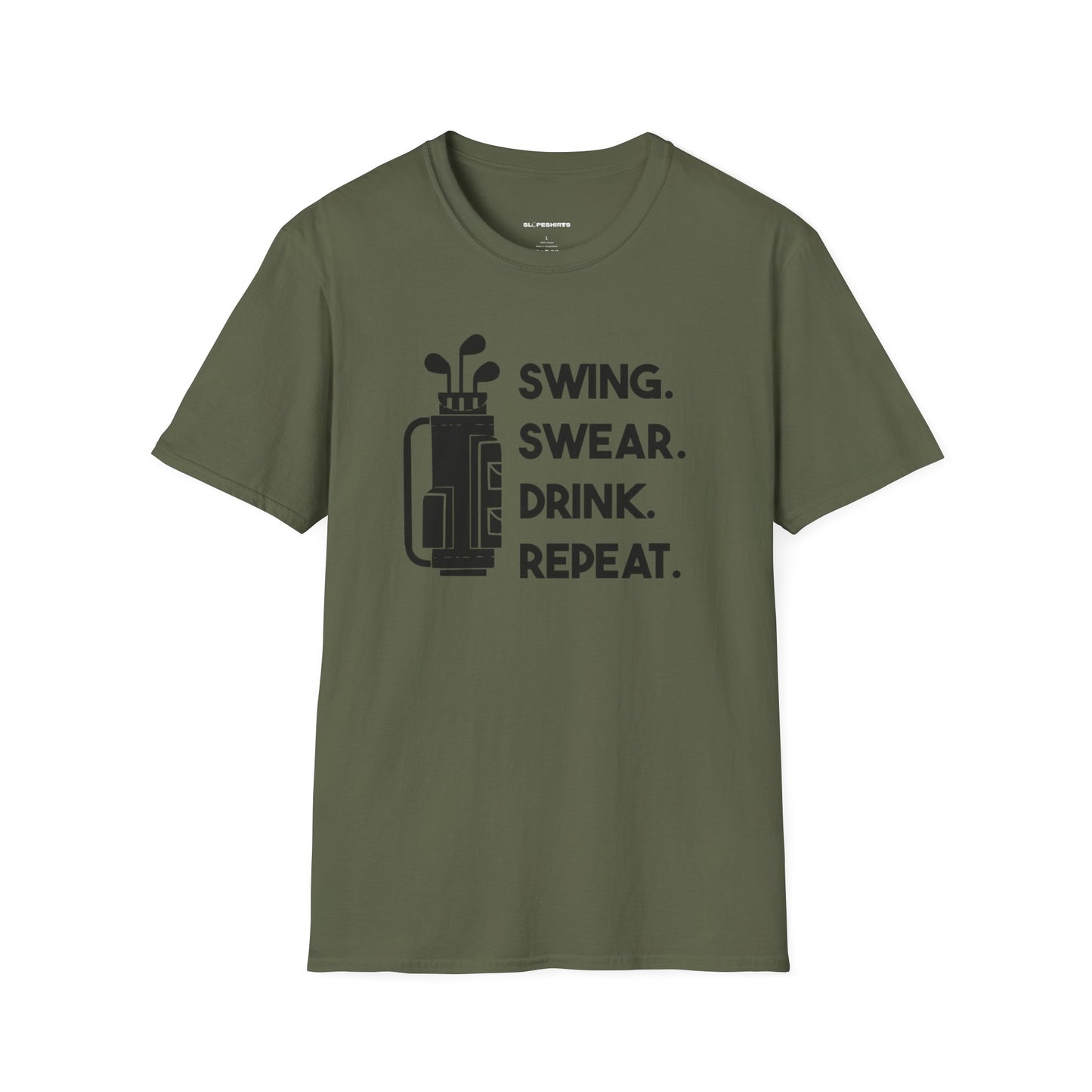 Swing swear drink repeat T-shirt