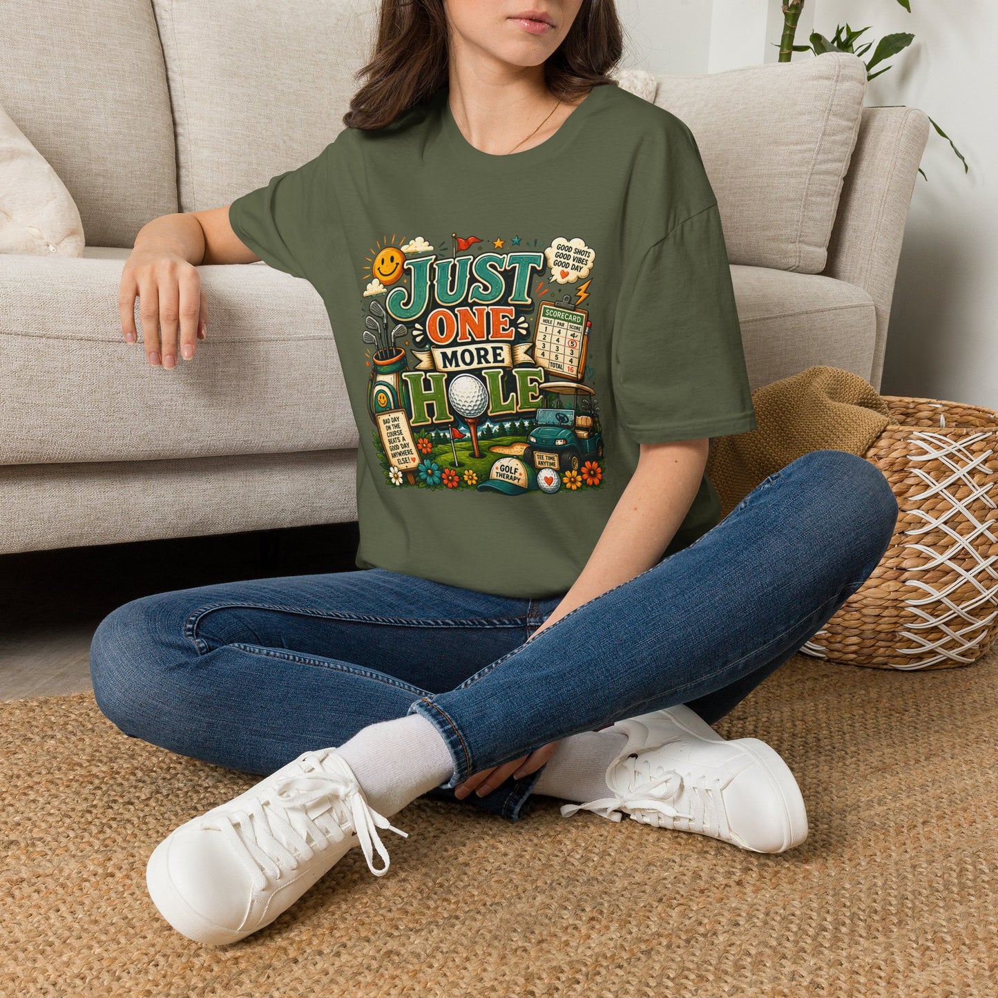 Just one more hole T-shirt