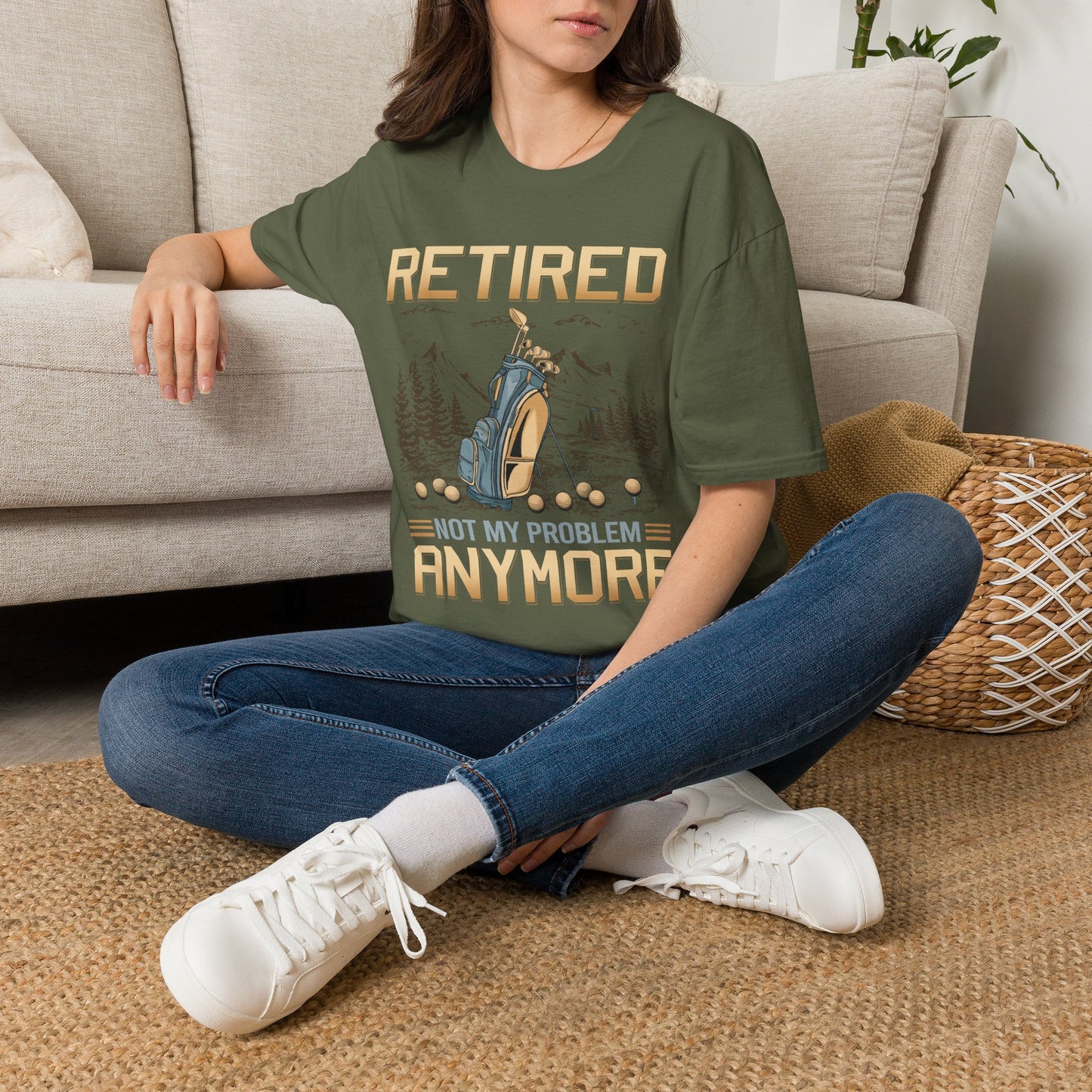 Retired not my problem anymore T-shirt