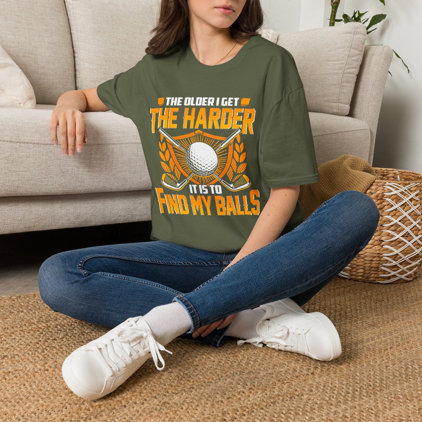 The older I get the harder it is to find my balls T-shirt