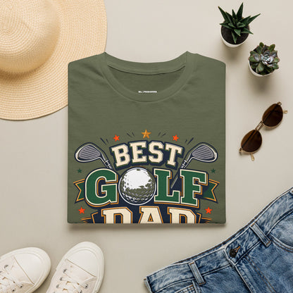 Best golf dad ever T-shirt