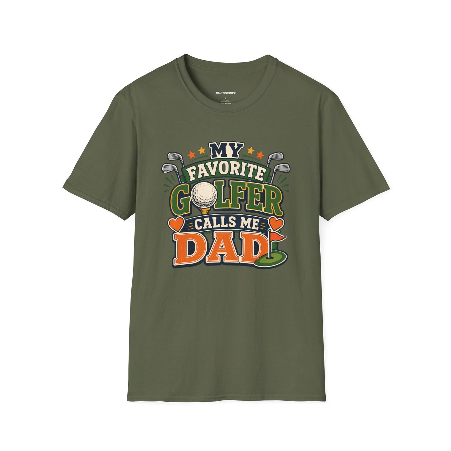 My favourite golfer calls me dad T-shirt